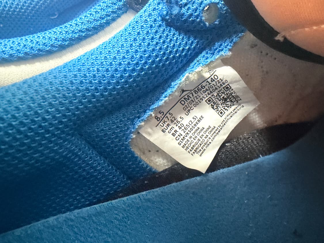 나이키 조던1로우 스캇 프라그먼트 265 상품이미지7