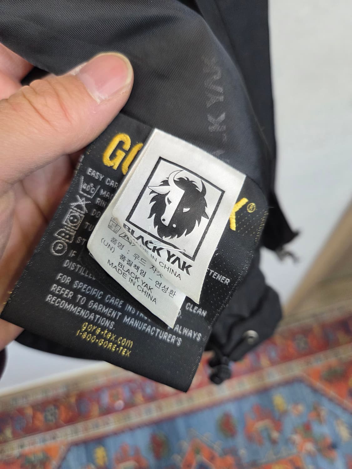 블랙야크 투웨이 고어텍스 자켓 L 상품이미지4