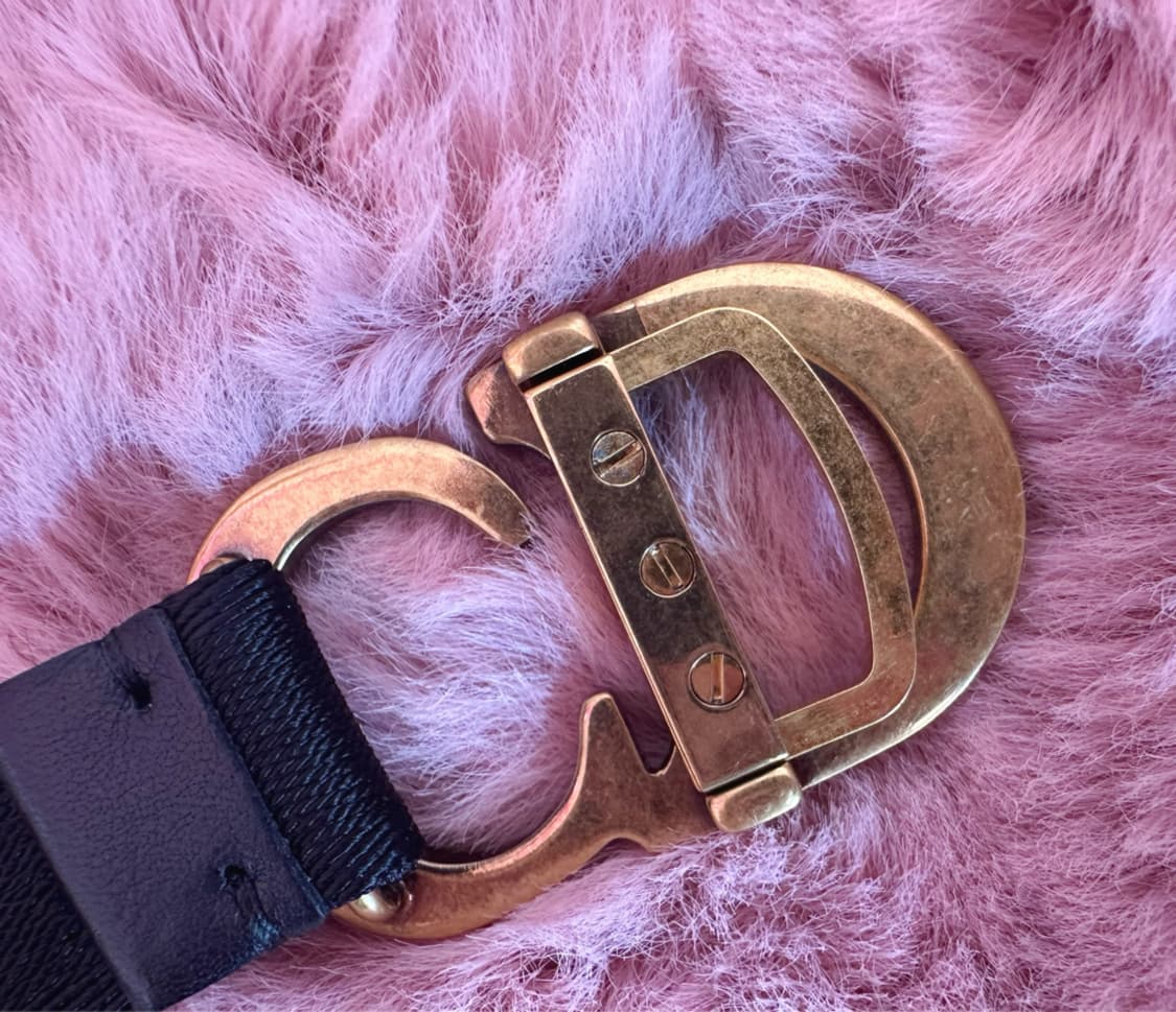 디올 자가드벨트(정품) 상품이미지3