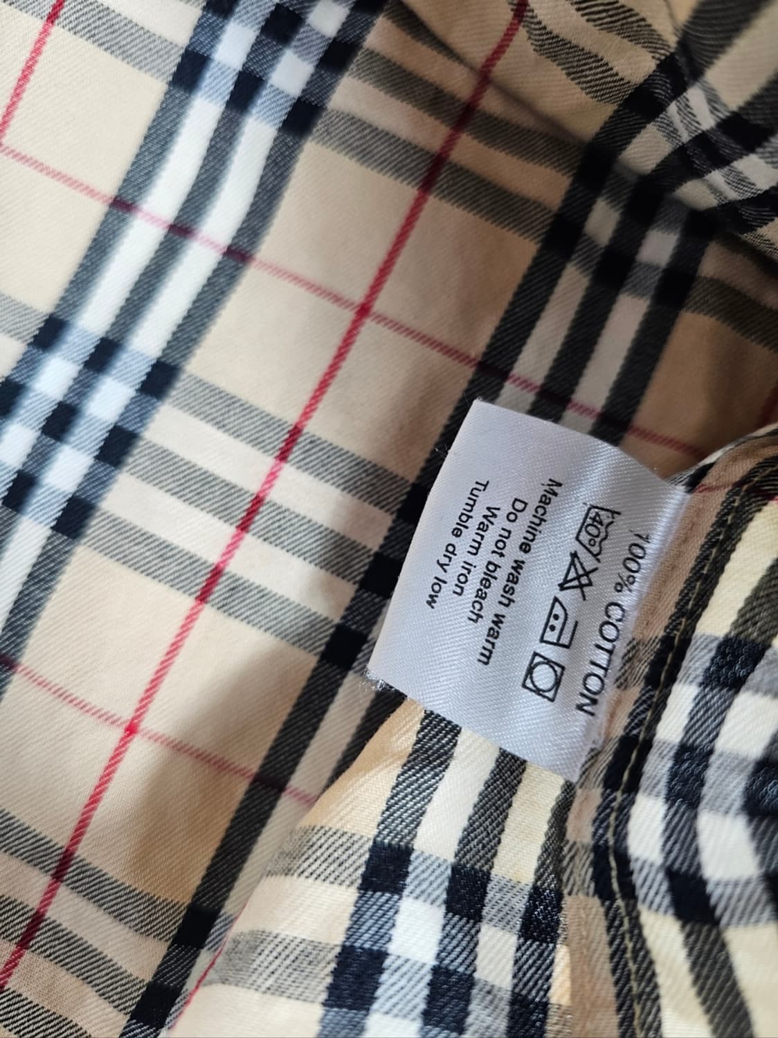 버버리체크셔츠 상품이미지10