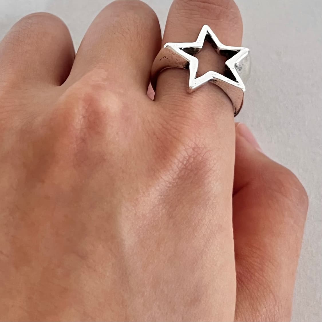 스타 볼드 반지 상품이미지1