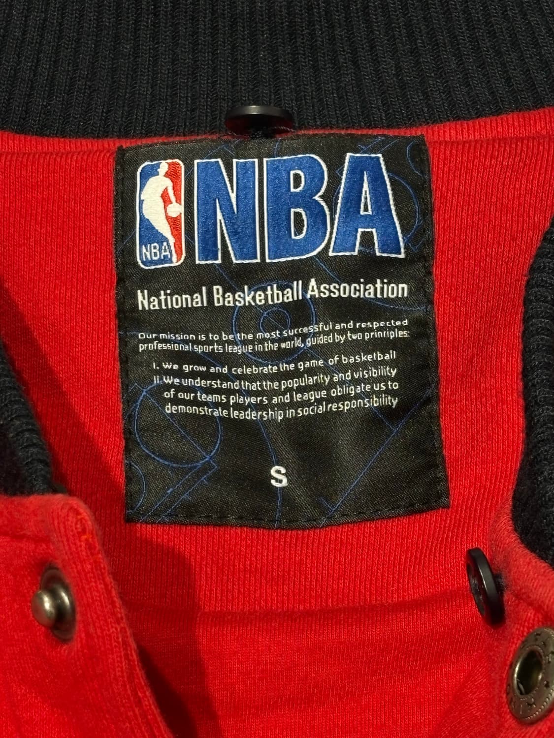 NBA 시카고불스 코튼 스타디움 자켓 상품이미지6