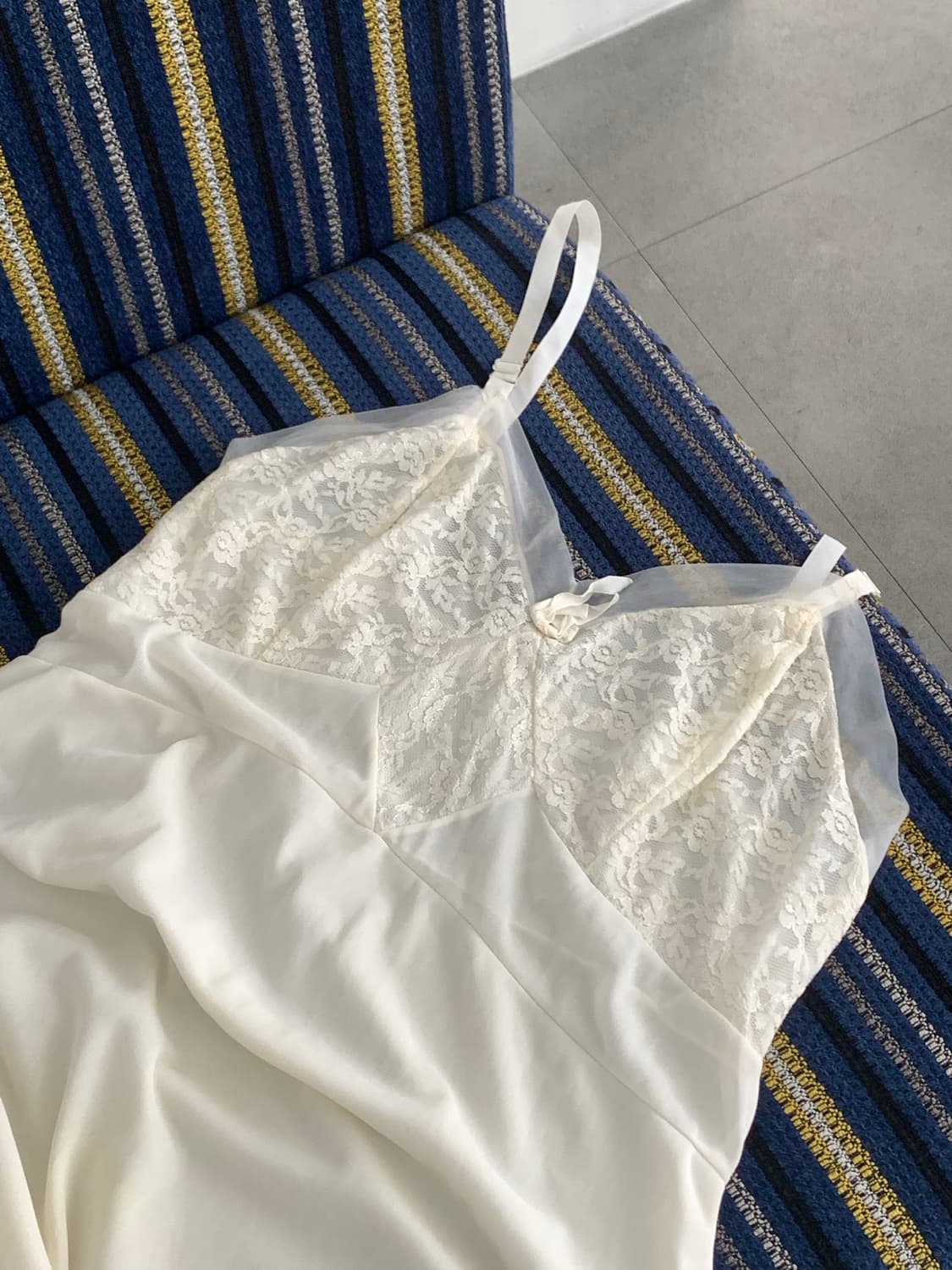 ivory double slip dress 상품이미지1