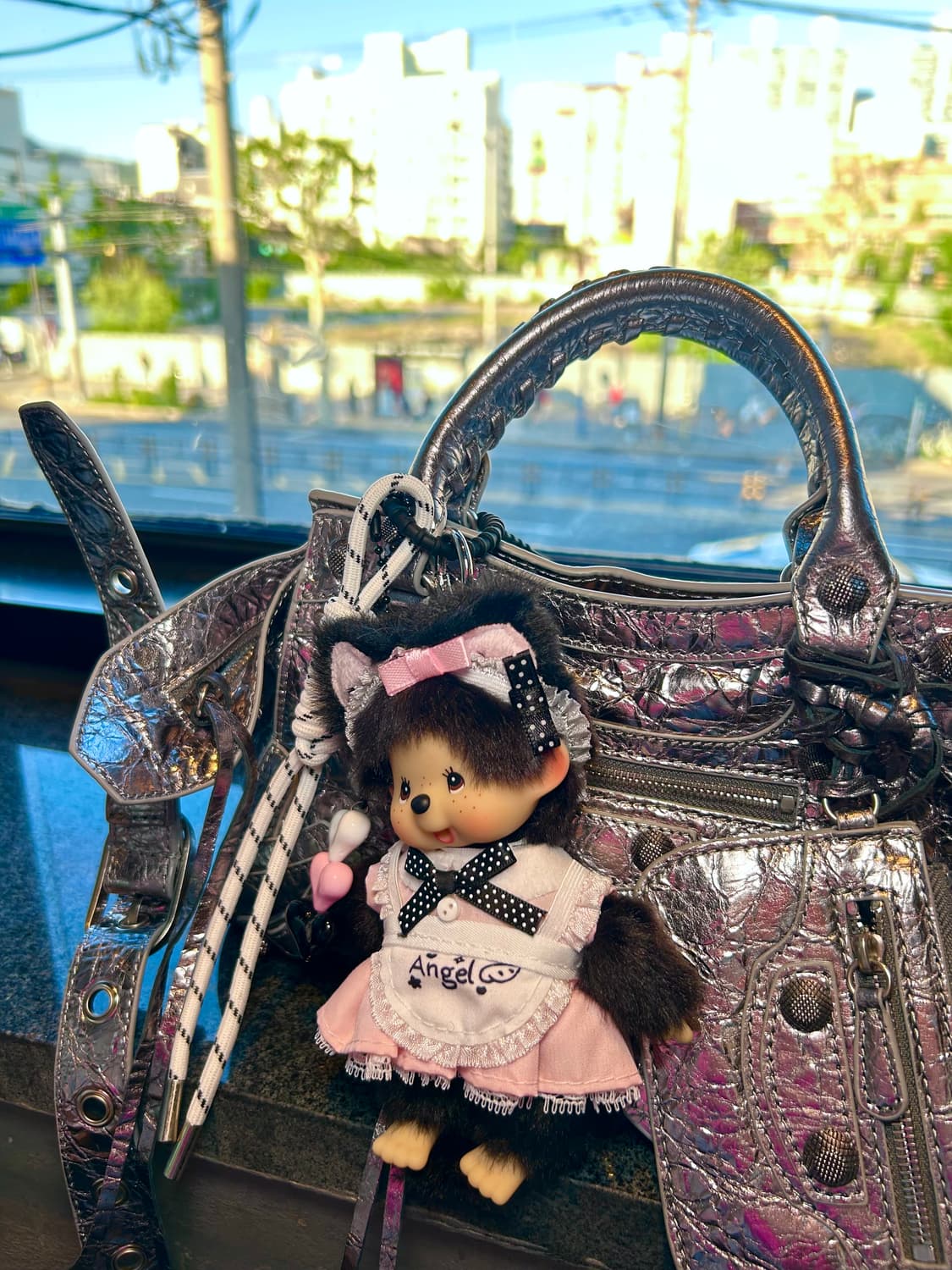 (99)정품몬치치 커스텀키링 😻🐒냥귀 몬치치 상품이미지5