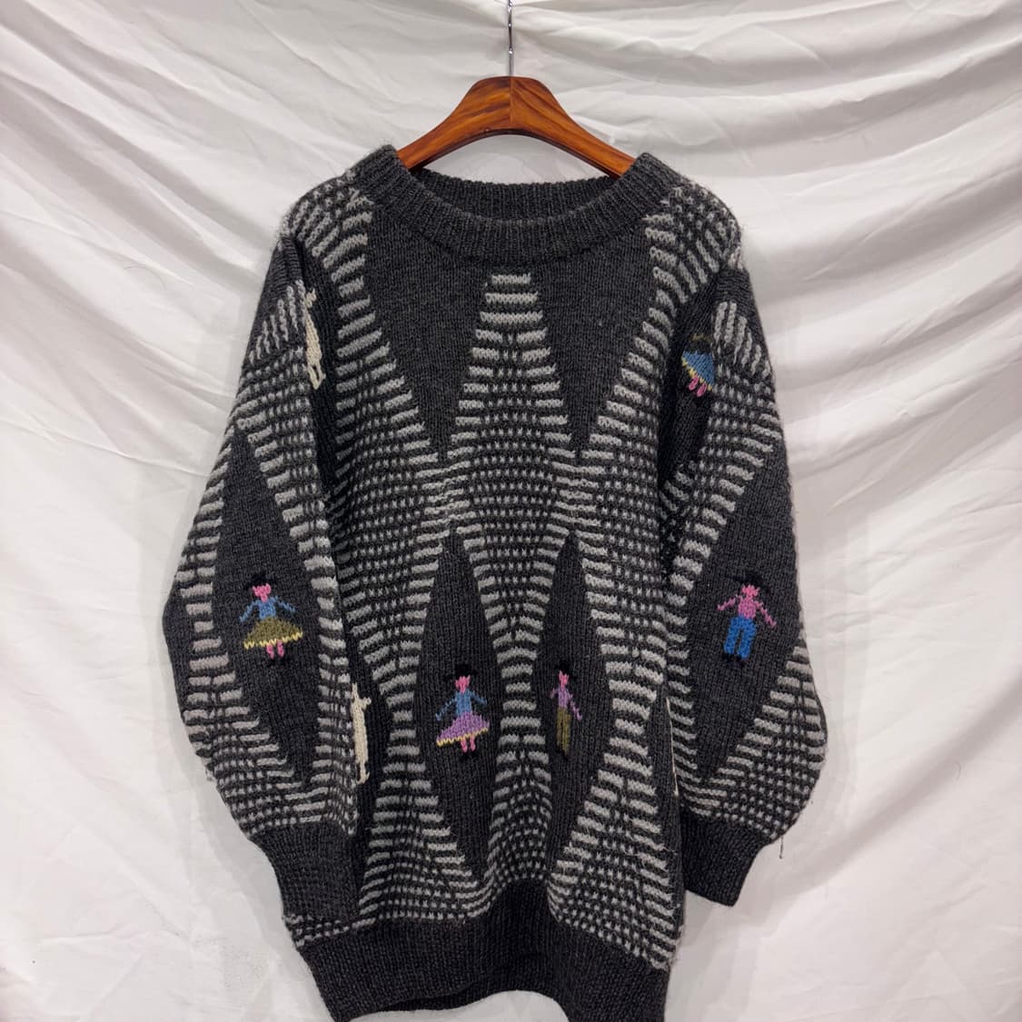 빈티지  알파카 니트 상품이미지1