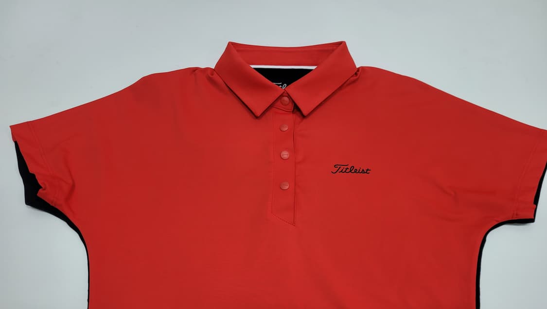 Titleist 타이틀리스트 골프 반팔 티셔츠 / 여 S (85) 레드
 상품이미지3