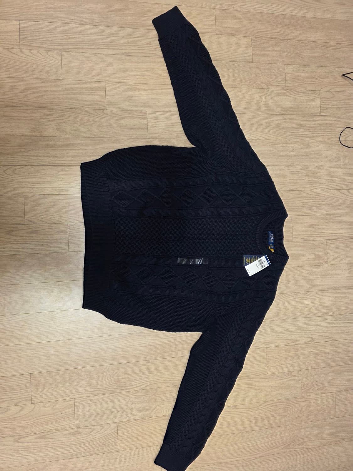 (새제품)폴로 랄프로렌 피셔맨 니트 네이브 XXL 2XL 110 상품이미지6