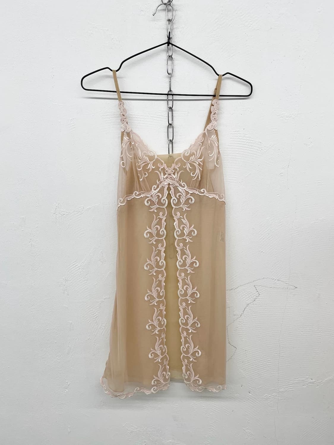 시어 레이스 레이어드 슬립 상품이미지4