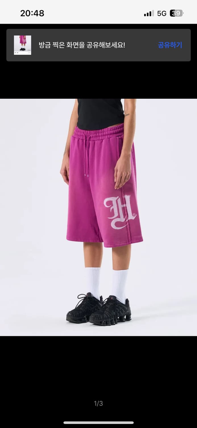 에이치덱스 HDEX 버뮤다 팬츠 마젠타 핑크 상품이미지1