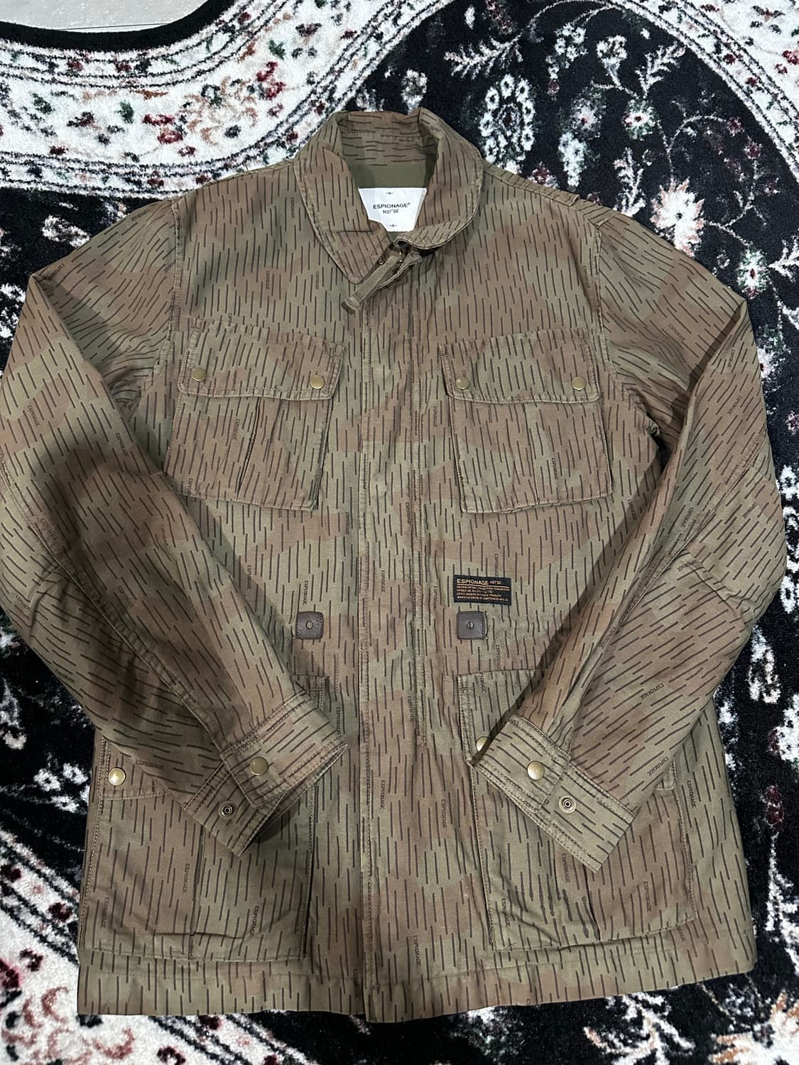 에스피오니지 밀리터리 워크 카모 자켓 상품이미지1