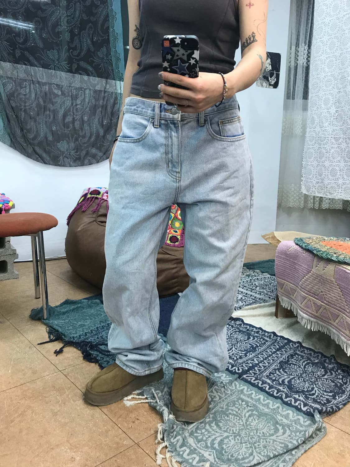 무신사스탠다드 연청 데님팬츠  상품이미지1