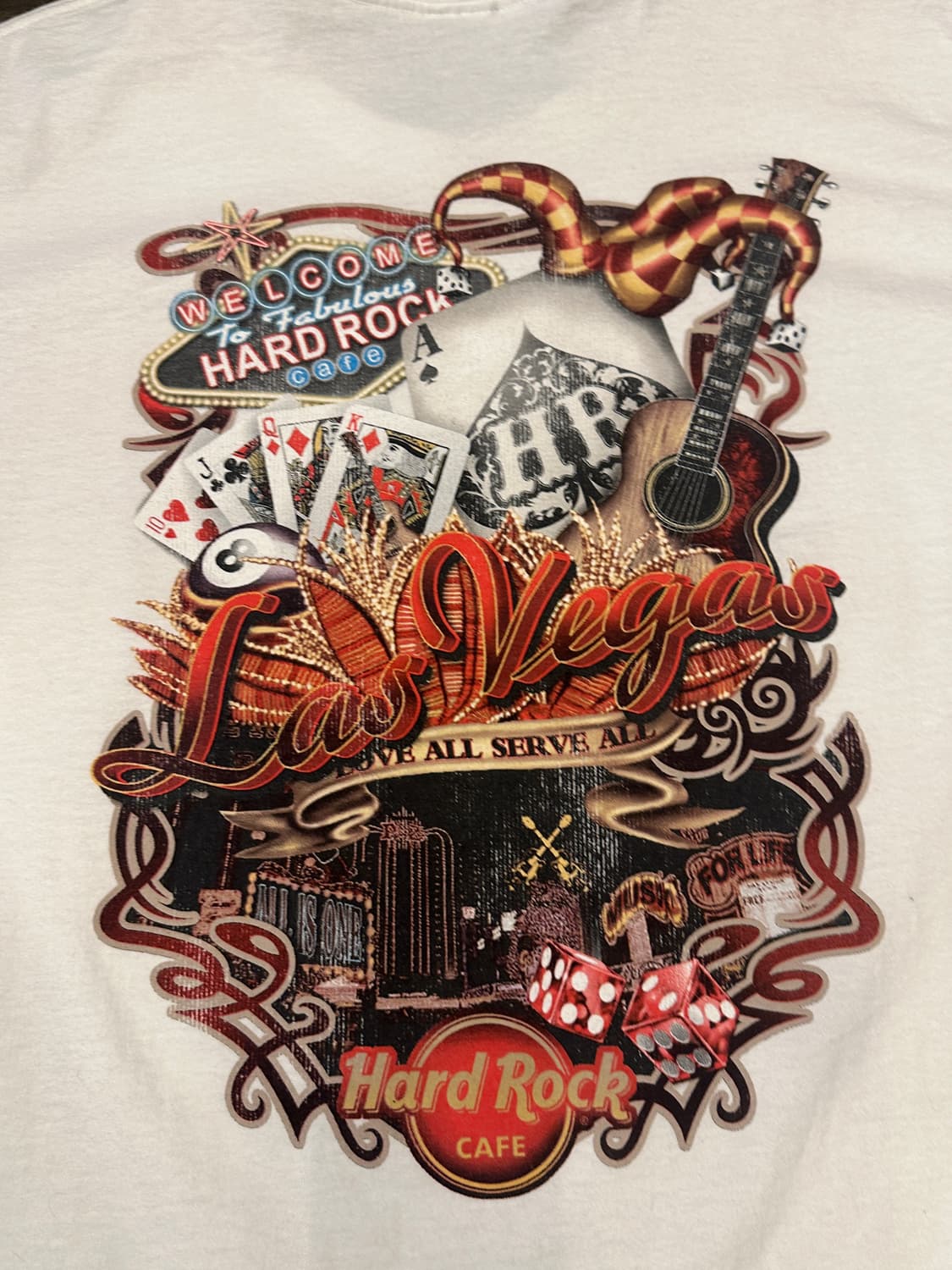 Hard Rock 하드락 카페 라스베가스 반팔티 M 상품이미지6