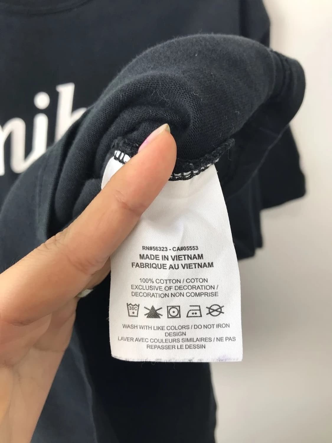 Nike Black Logo Patch Tee 상품이미지8