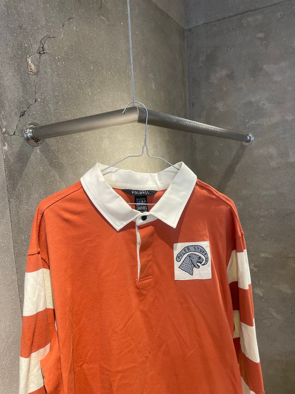 poler 일본 럭비티 주황  상품이미지3