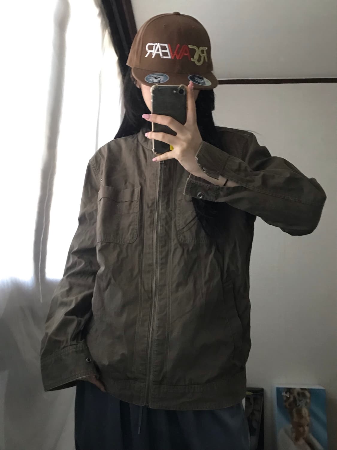 에드윈 브라운 넥버클 자켓 상품이미지1