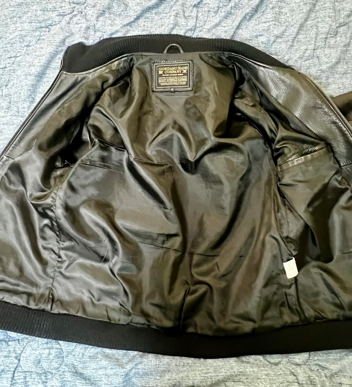 cow leather 소가죽 자켓 블랙 상품이미지6