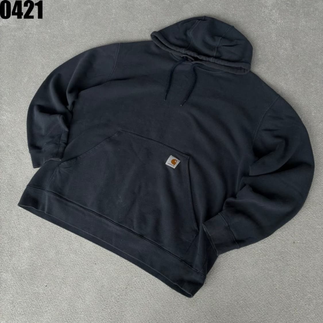 칼하트 블랙 후드티 100 상품이미지1