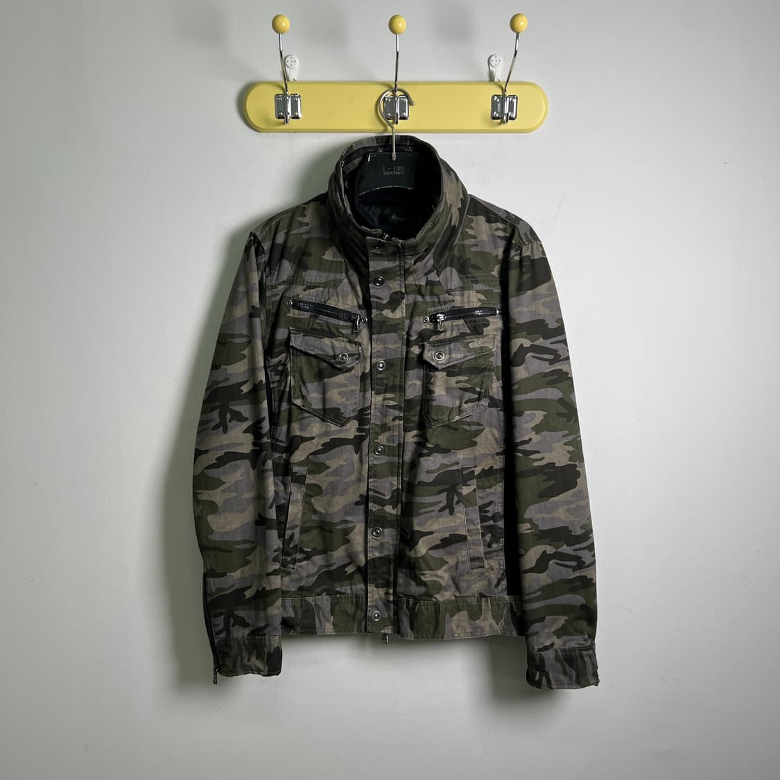 JPN VTG 빈티지 카모플라쥬 밀리터리 자켓 XL 상품이미지1