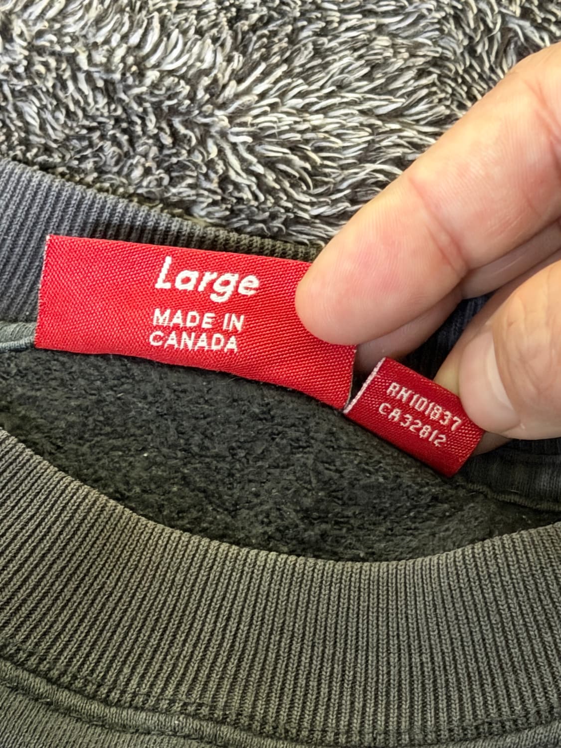 [슈프림 빈티지] 패트릭 유잉 크루넥 스웻셔츠 상품이미지4