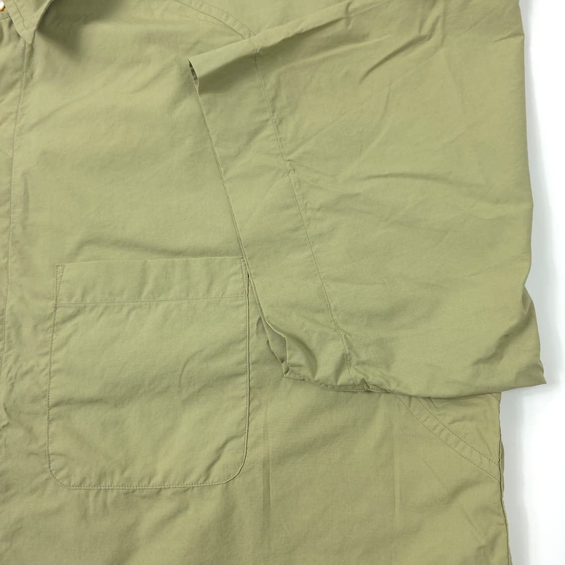 브라운야드 코튼 반팔셔츠 그린 (4) 상품이미지3