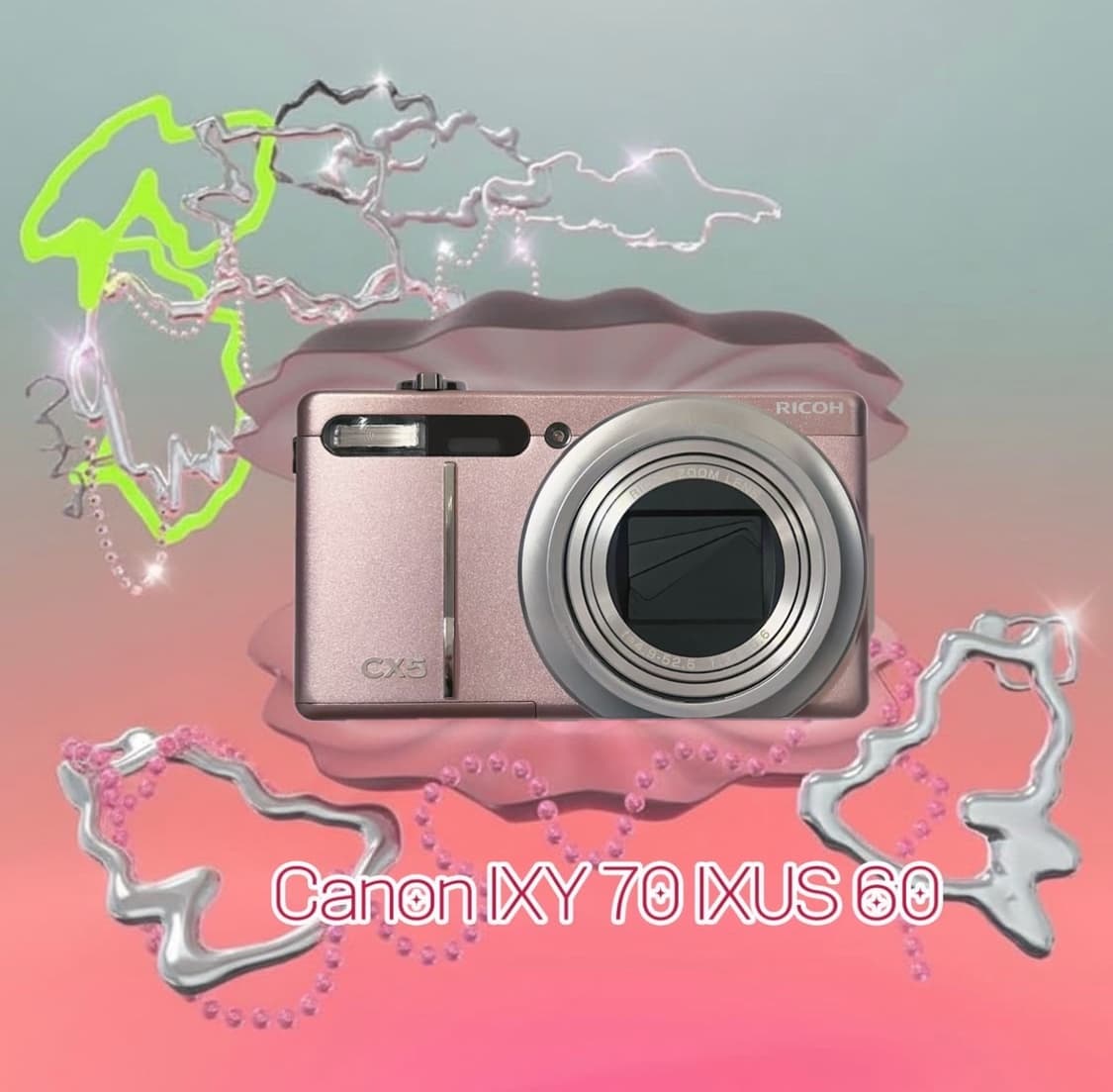 희귀풀셋!) Ricoh 리코 cx5 핑크 상품이미지1