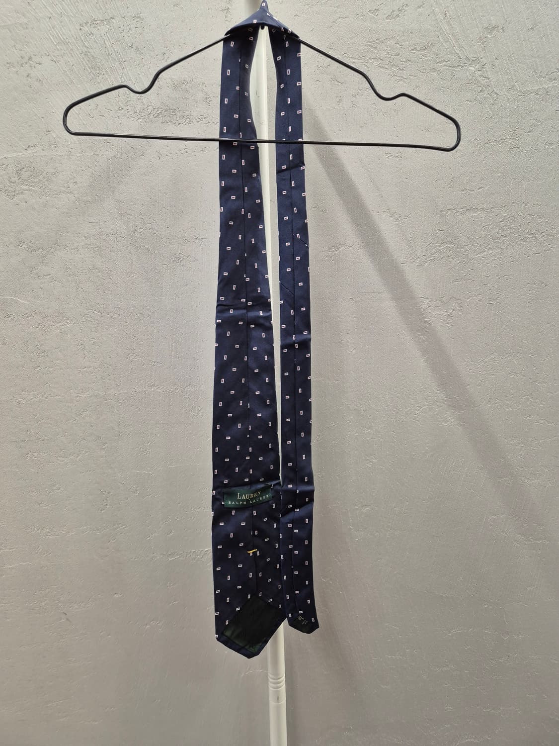 폴로 랄프로렌 네이비 실크 넥타이 상품이미지3