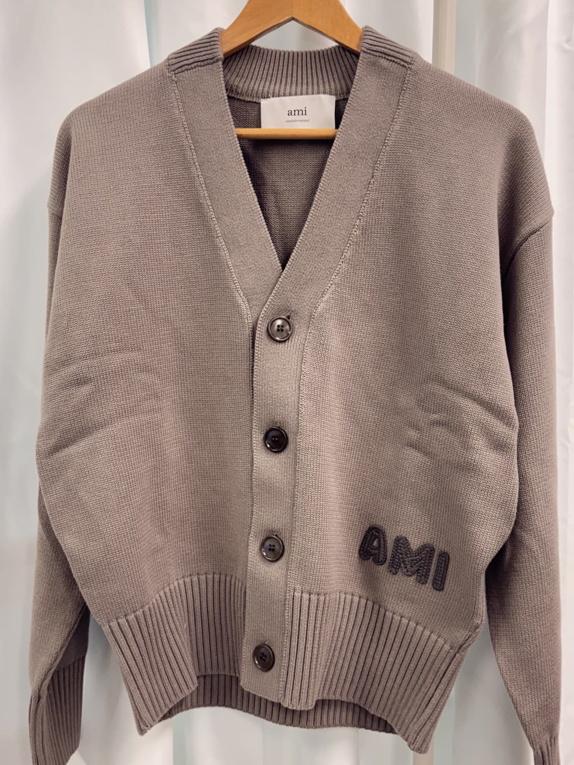 ✨ [새상품] 아미 AMI 레터링 가디건 ✨ 상품이미지5