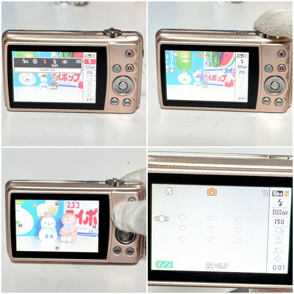카시오 엑슬림 Z270 로즈골드 빈티지디카 상품이미지7