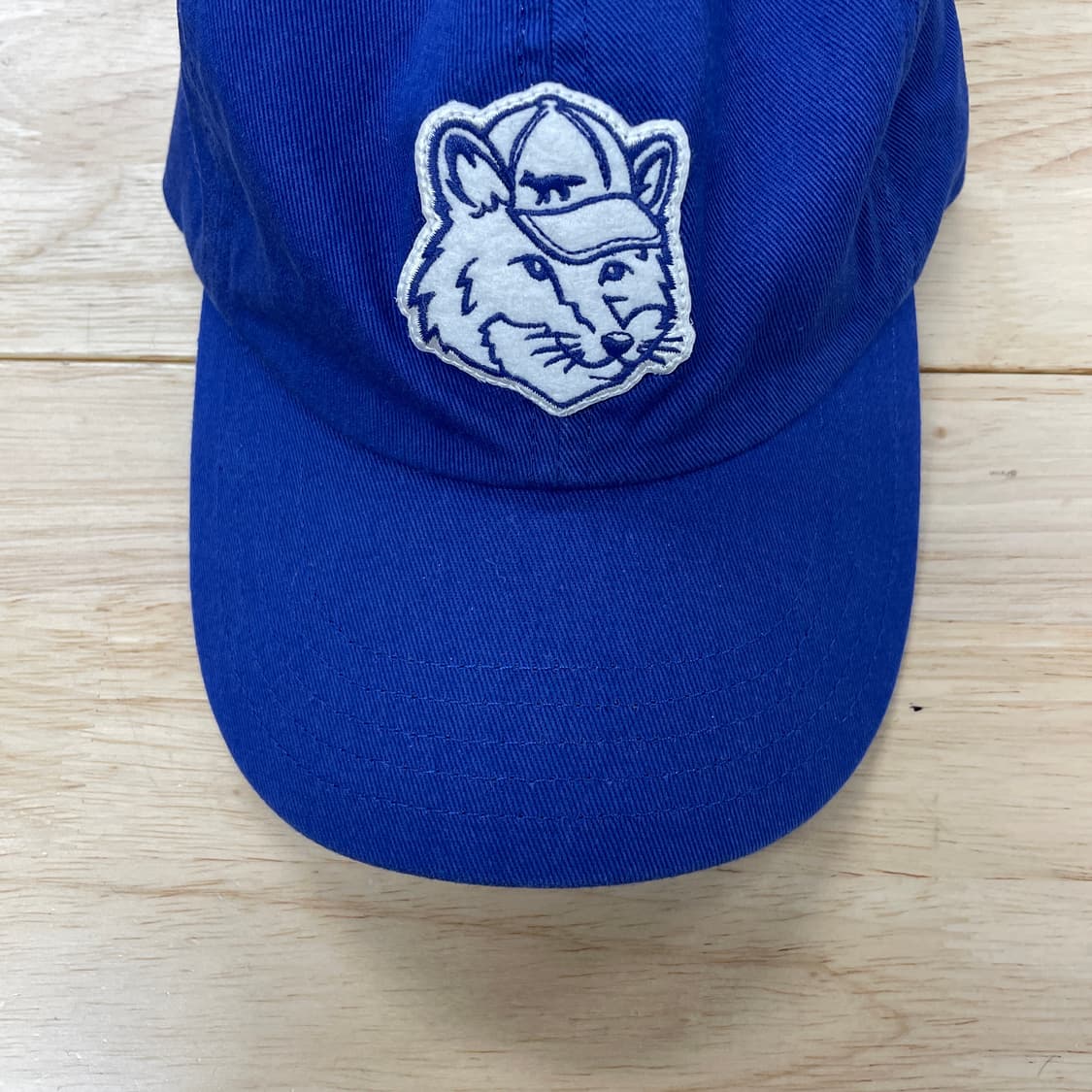 메종키츠네 블루 볼캡 F 상품이미지3