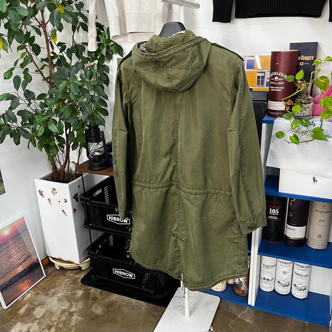 오리지널 M-51 피쉬테일 파카 S 상품이미지4