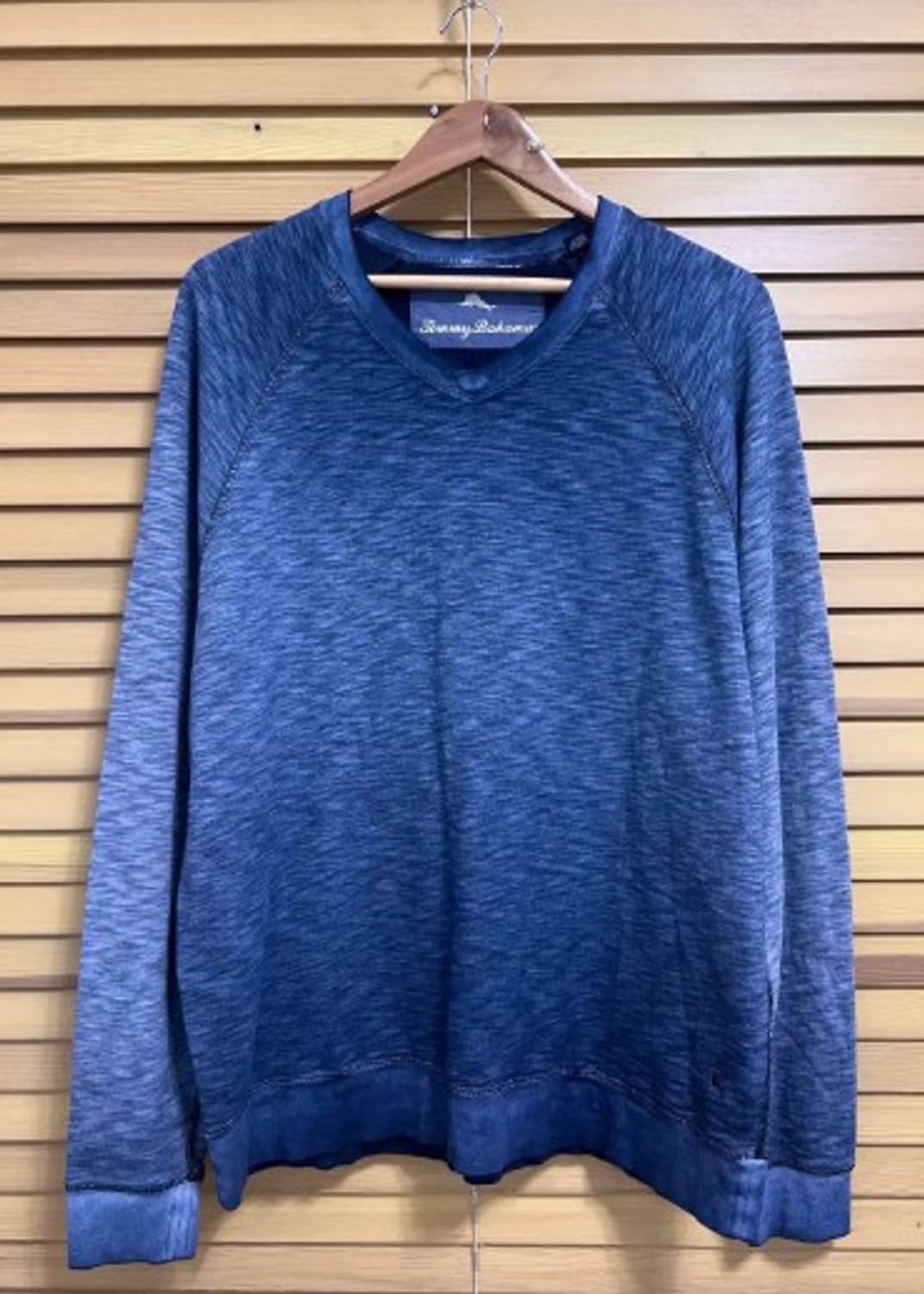 수입) 토미바하마 남성 브이넥코튼티셔츠 L 상품이미지2