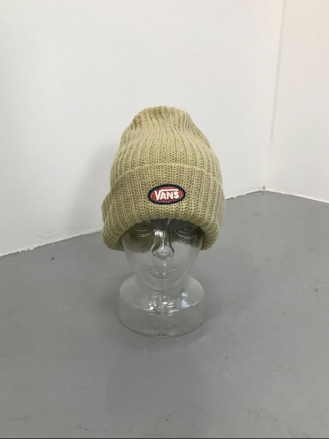 Vans Beige Logo Beanie 상품이미지3