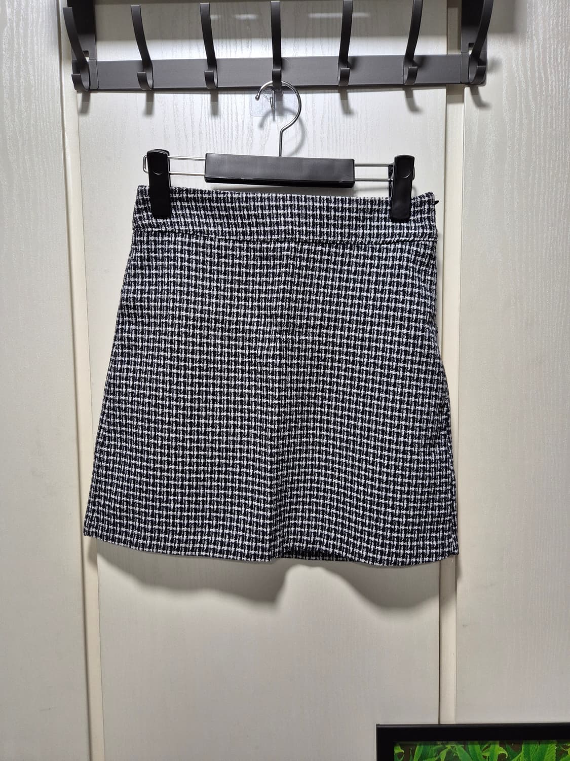 (세일)(새상품)체크 트위드 자켓 스커트 셋업 상품이미지9