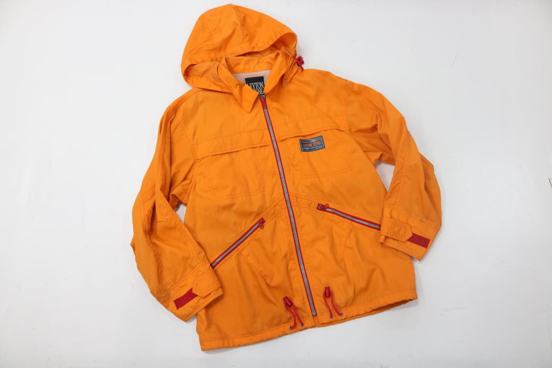 LEYTON HOUSE 레이튼하우스 빈티지 오렌지 테크니컬 후드자켓 L 상품이미지2