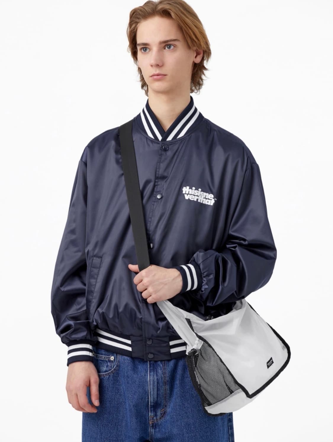 디스이즈네버댓UL 9 Shoulder Bag White 메신저백 상품이미지7