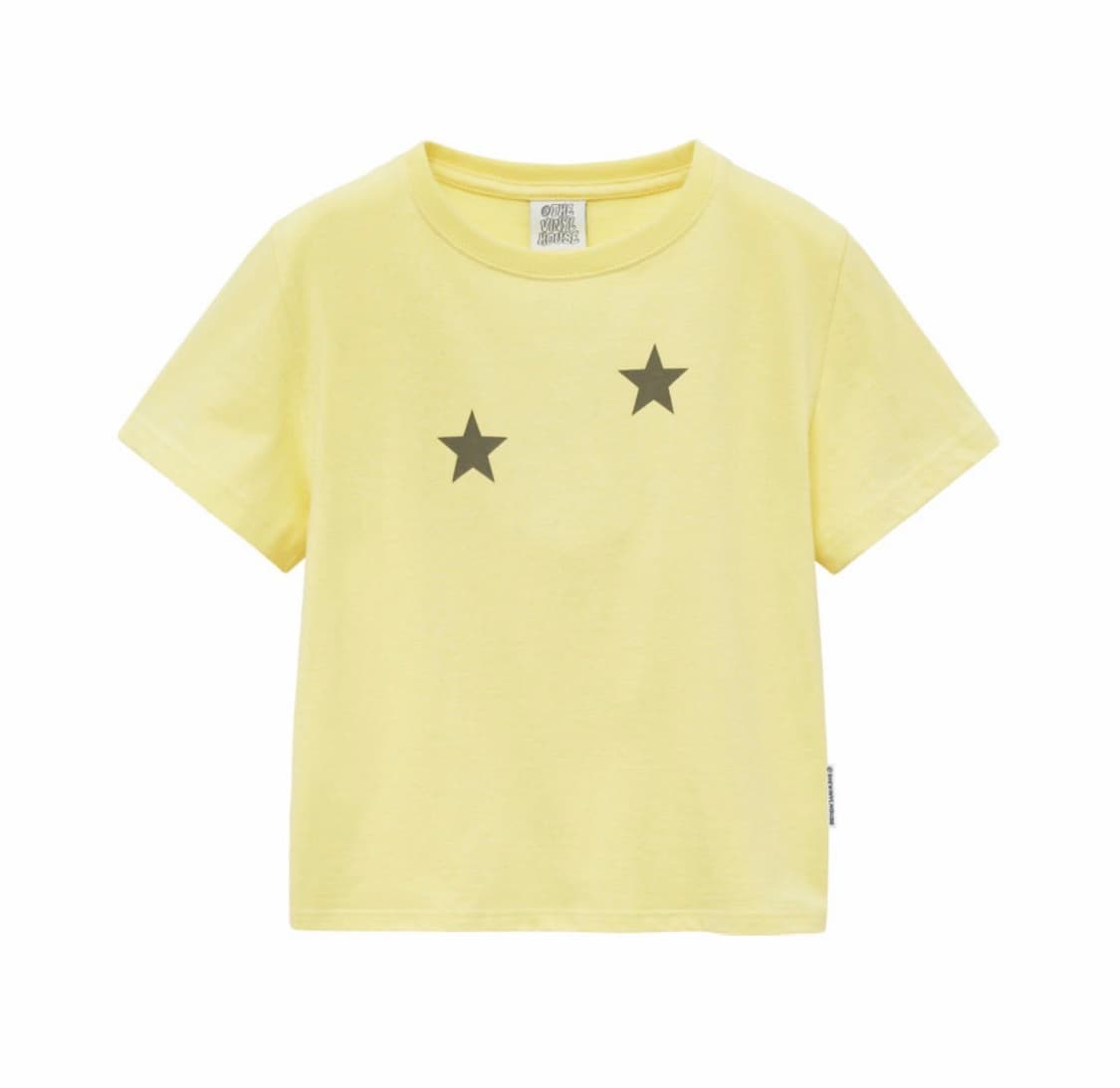 더바이닐하우스 반팔 티셔츠 옐로우 상품이미지1