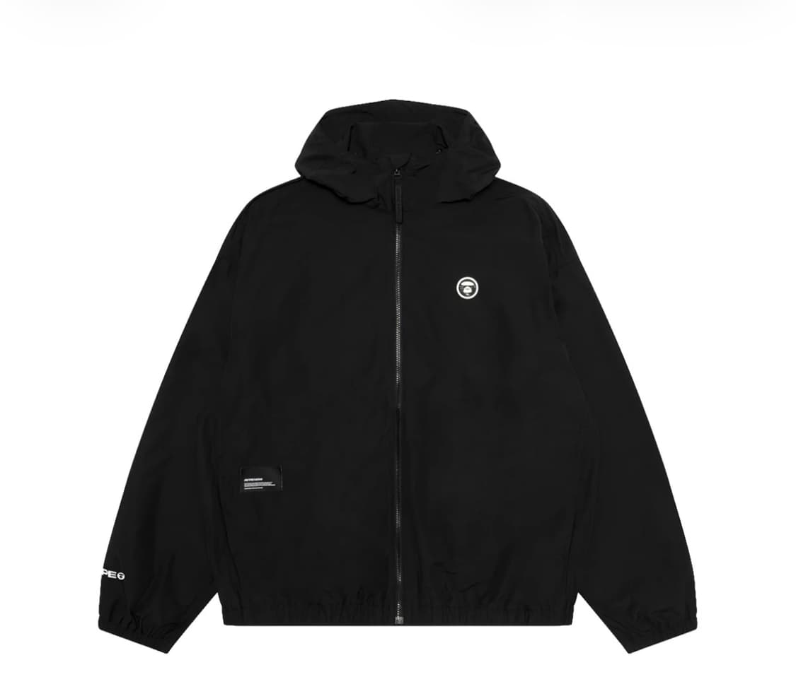 에이프 AAPE Now Light Weight Jacket Black 상품이미지1