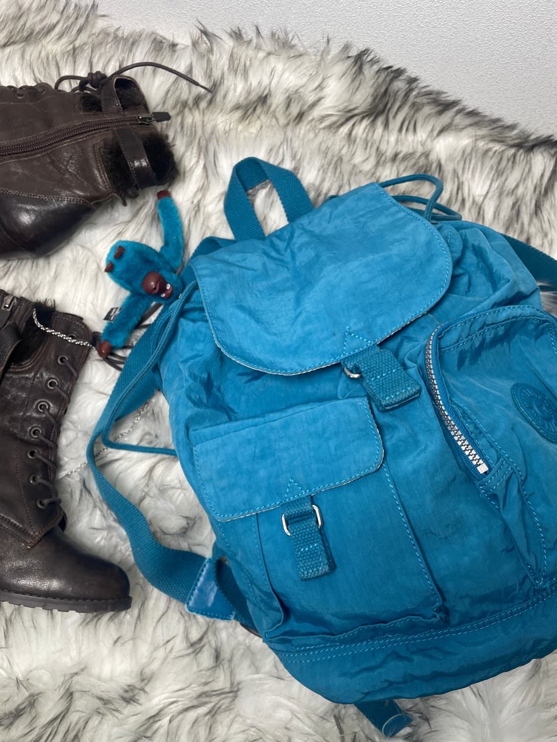 키플링 민트색 백팩 상품이미지3