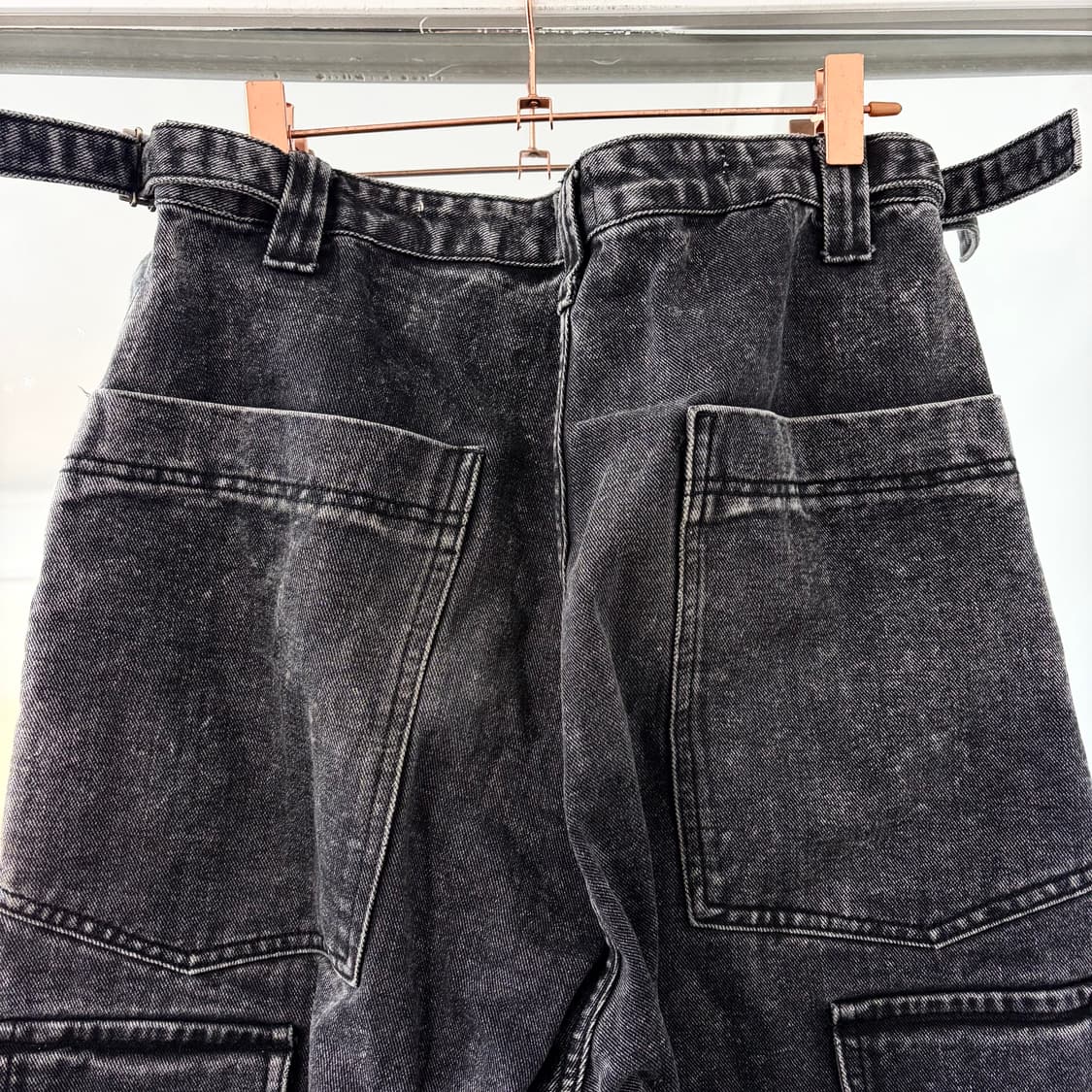 웨이비니스 X 노운 파라슈트 데님 카고 팬츠 상품이미지7