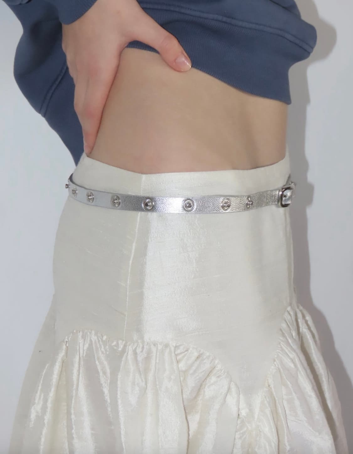 팔로마울 no 1939 스냅스 벨트 실버 상품이미지2