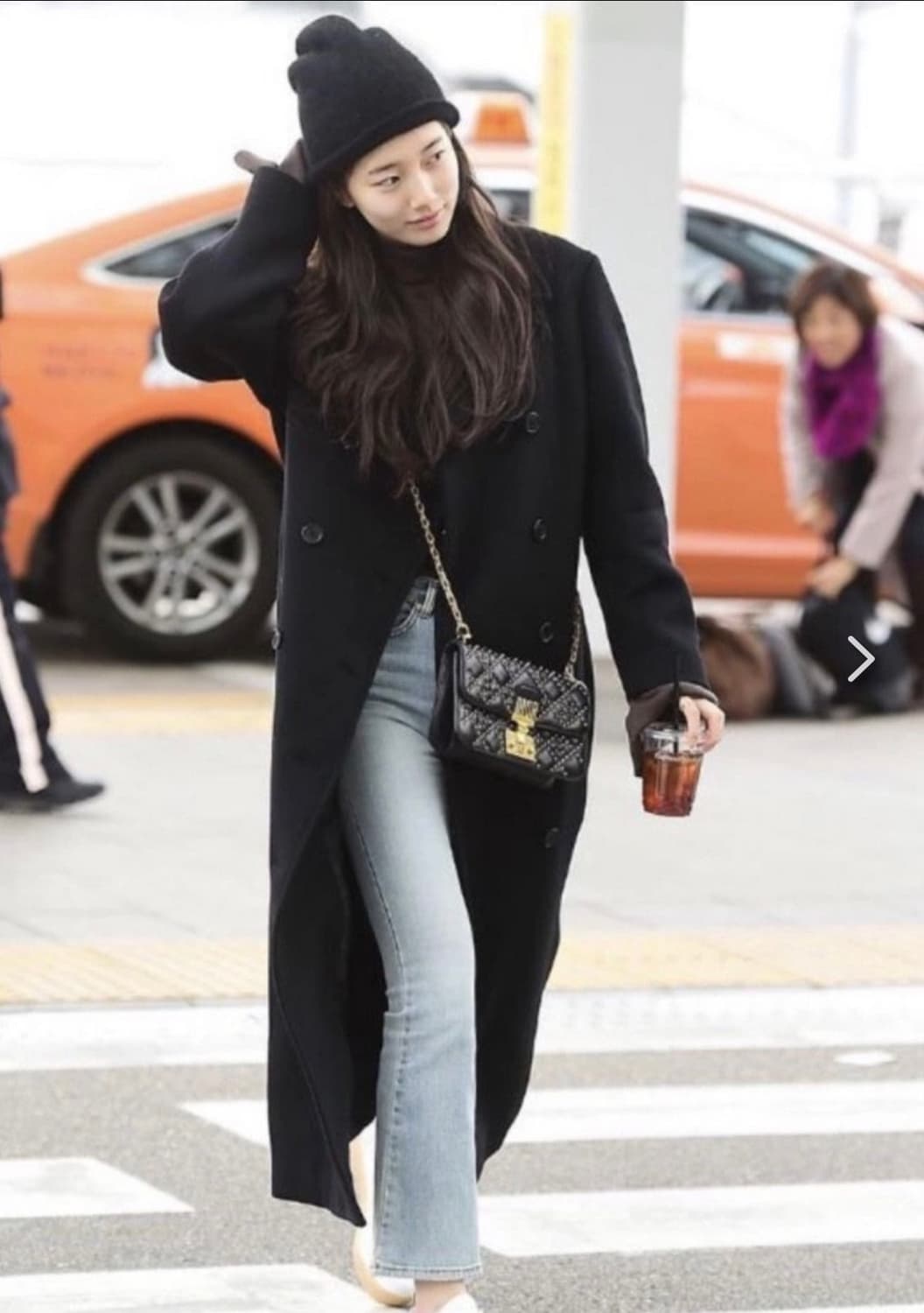 렉토 더블 브레스트 롱코트 상품이미지2