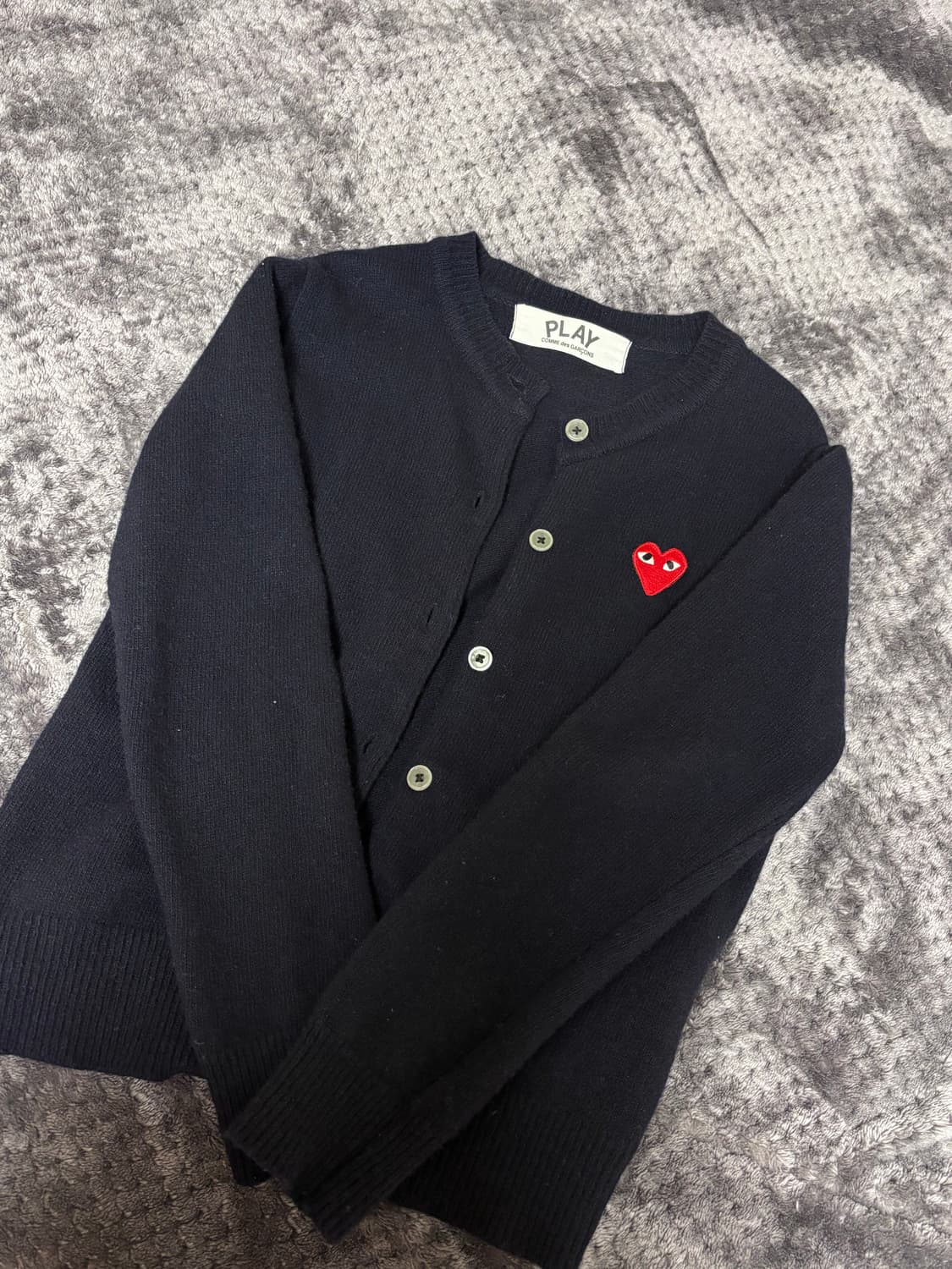 꼼데가르송 네이비 가디건 s 상품이미지1