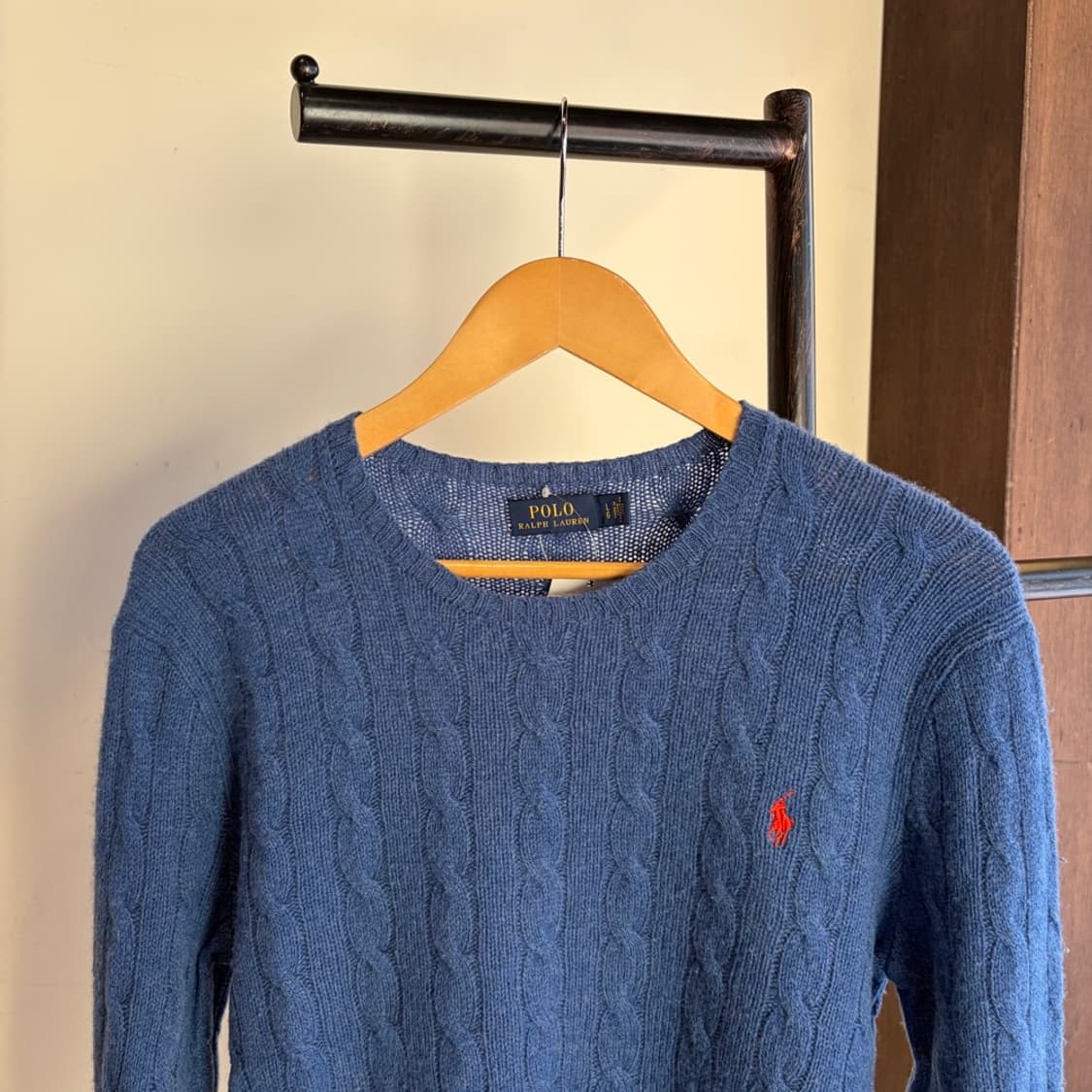 15294 - 폴로랄프로렌 케이블 니트 (울 90% 캐시미어 10%) 상품이미지1
