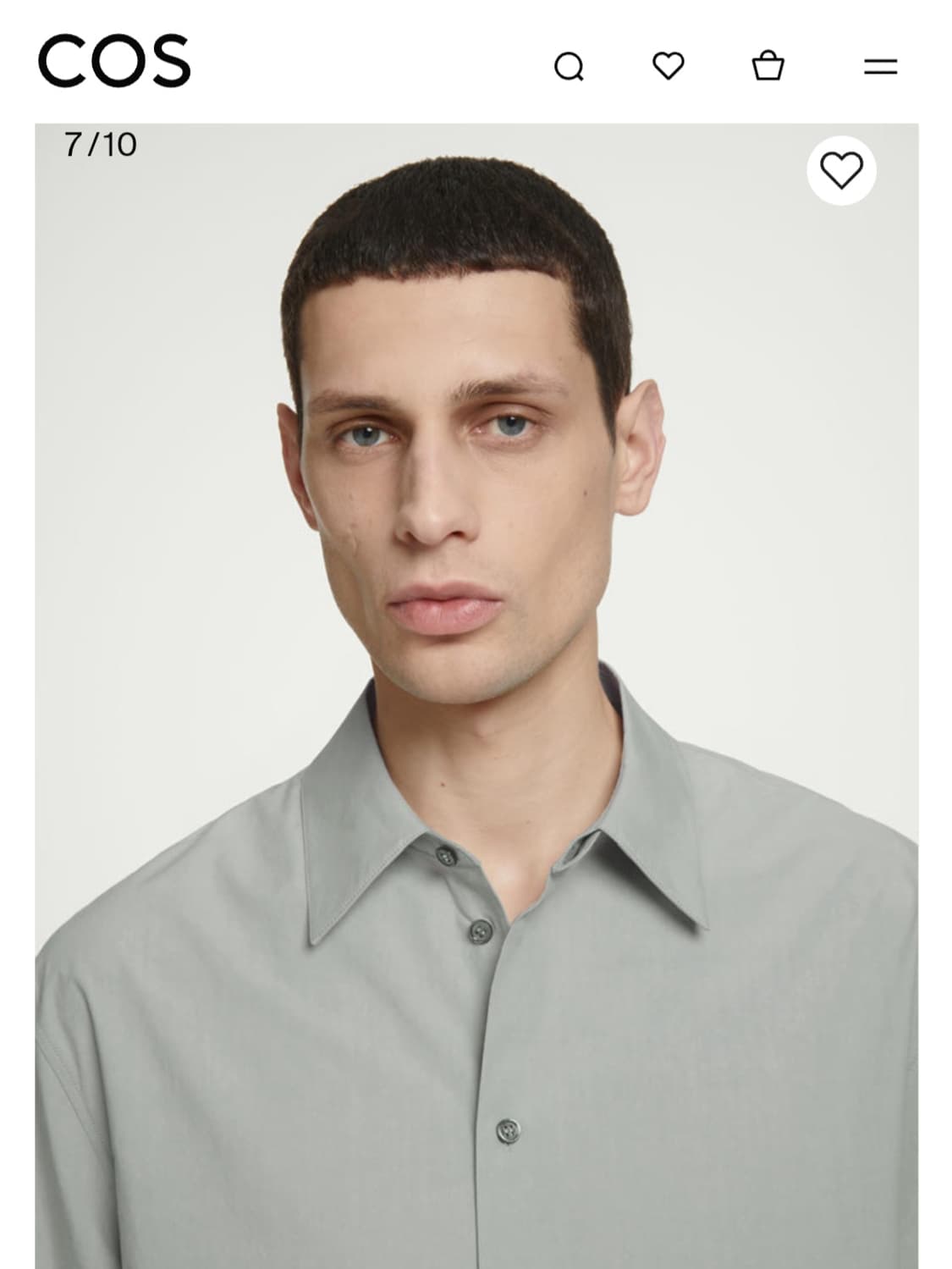 시그니처 코튼 셔츠 상품이미지7