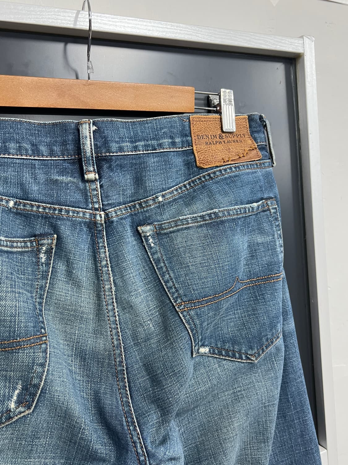 데님앤서플라이 폴로 랄프로렌 슬림핏 데님 팬츠 상품이미지2