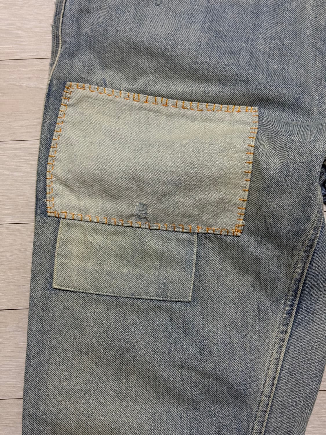 클로즈드 데미지 아이스데님 상품이미지4