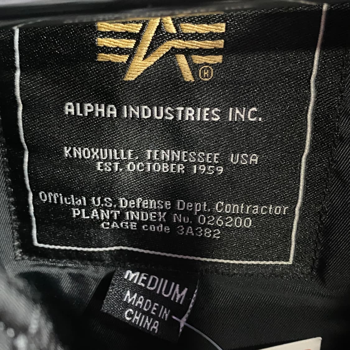 알파인더스트리 N-2B 블랙 점퍼  B3010 상품이미지4