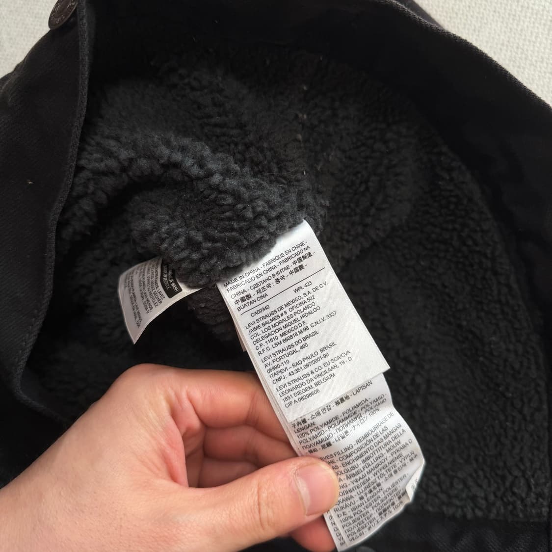 리바이스 쉐르파 트러커 자켓 상품이미지3