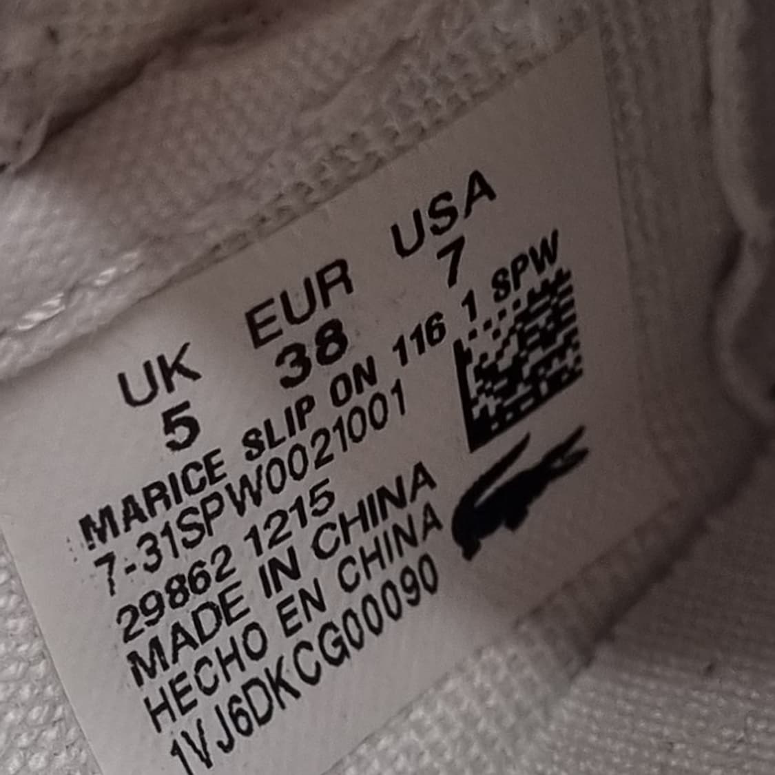 라코스테 마리스 여성슬립온 240 상품이미지6