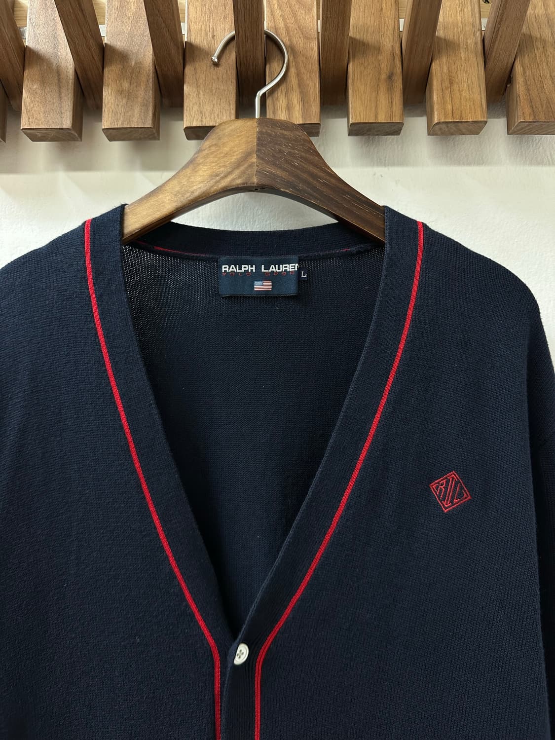 Ralph Lauren 랄프로렌 네이비 니트 가디건 상품이미지5